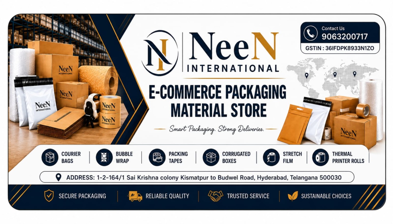 NeeN International packaging materials